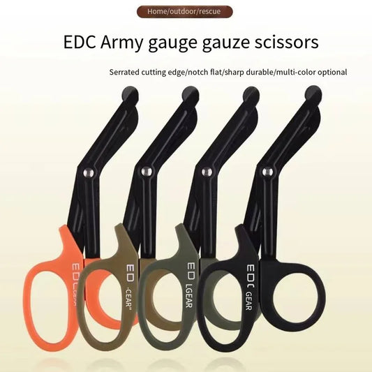 Medical Rescue Scissors - Tactical Trauma Shears for Paramedics, First Aid, Emergency & Survival Use