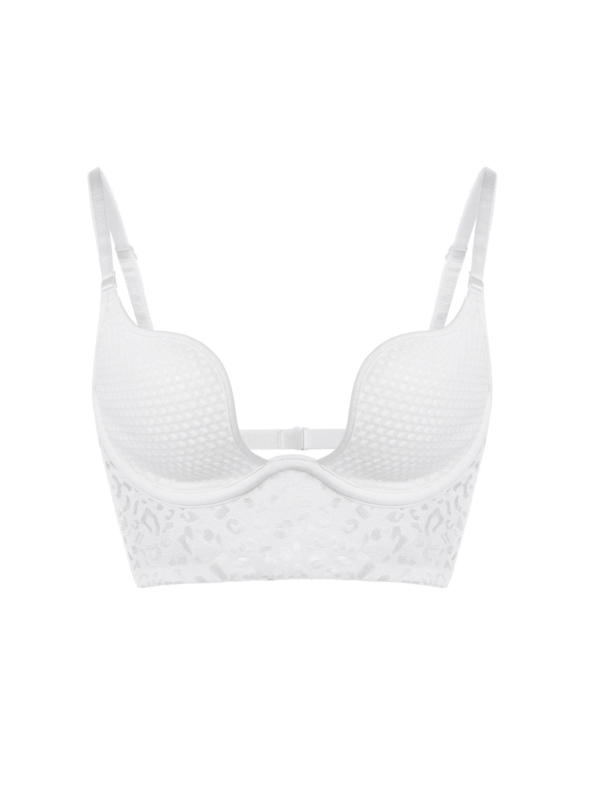 Mesh Underwire Bra - Breathable Backless Design with Multiple Wearing Styles Comfortable Lingerie Underwear