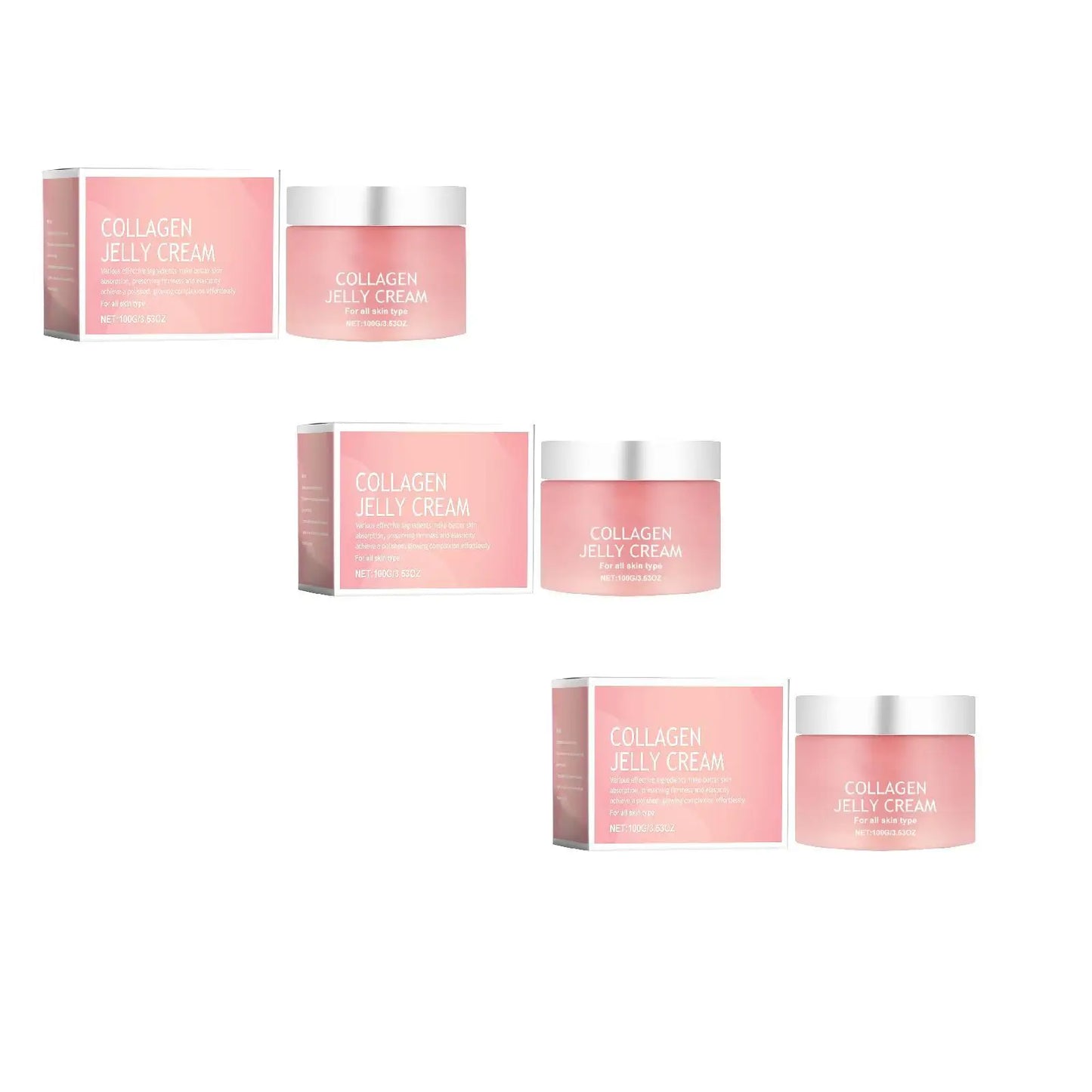 100g Collagen Jelly Cream – Anti-Aging, Hydrating & Skin Tightening Face Care for Wrinkles