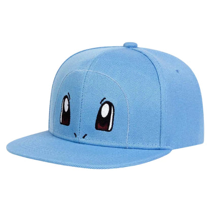 Pokemon Embroidered Baseball Cap - Adjustable Anime Sun Hat for Kids and Fans
