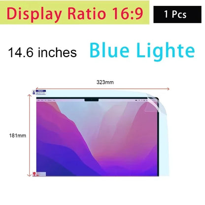 15.6-Inch Laptop Screen Protector - 16:9 Soft Film for Dell, ASUS, Samsung, Lenovo & Toshiba Laptops