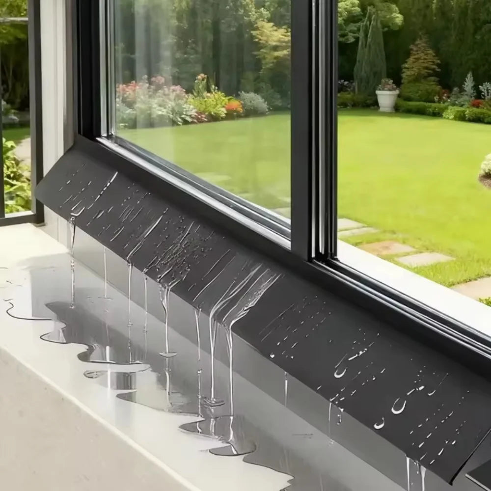 50mm Sliding Window Water Blocking Strip – Windproof & Waterproof Soft Sealing Bar for Rain Protection