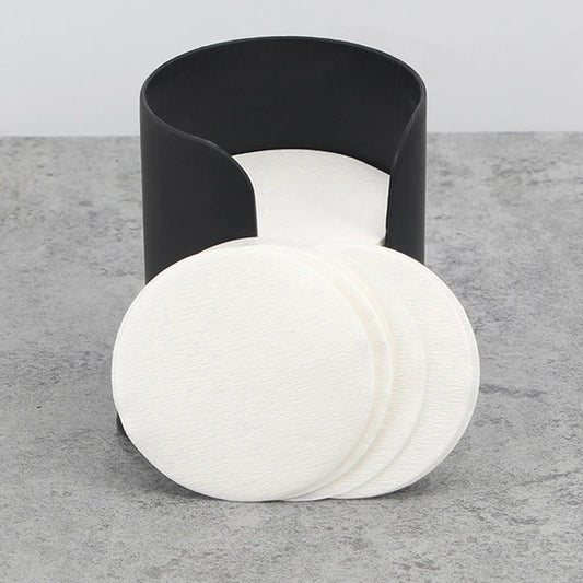 YRP Coffee Filter Paper Holder – 51mm/53.5mm/58.5mm/60mm/64mm Round Filter Paper Organizer Set (100pcs)