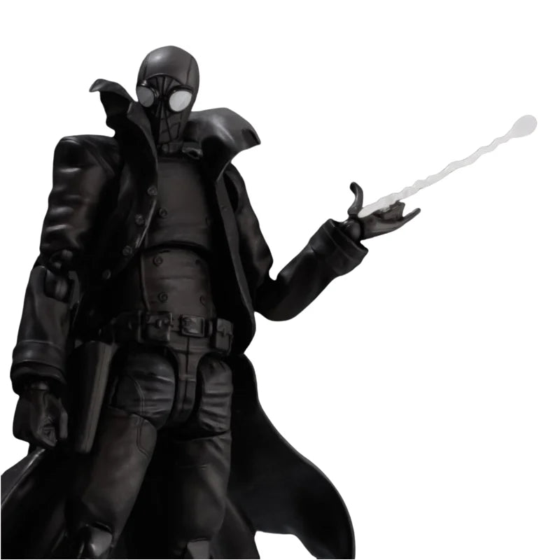 Spider-Man Noir Marvel Legends SHF Action Figure – Peter Parker Ultimate Black Spider-Man Earth-90214, Kids Gift Toy