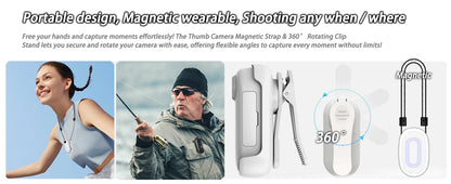 4K UHD Mini Vlog Camera – Wireless WiFi Sports Action Pocket Camcorder