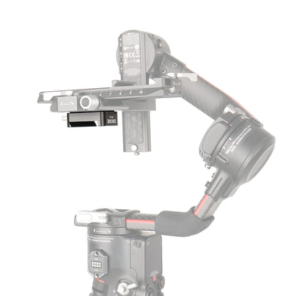 V-Mount Battery Holder Clamp - V-Lock Clip Adapter for DJI RS 3, RS 2 & RSC 2 Gimbals