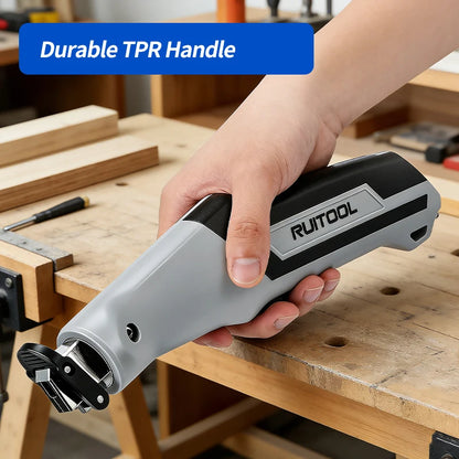 Reciprocating Saw Blade Manual Handle - Quick-Change Non-Slip Grip, 1/2" Universal Shank