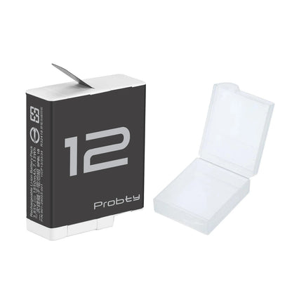 GoPro Enduro Battery 1850mAh & 3-Channel Charger - Replacement Batteries for HERO 9/10/11/12 Action Cameras