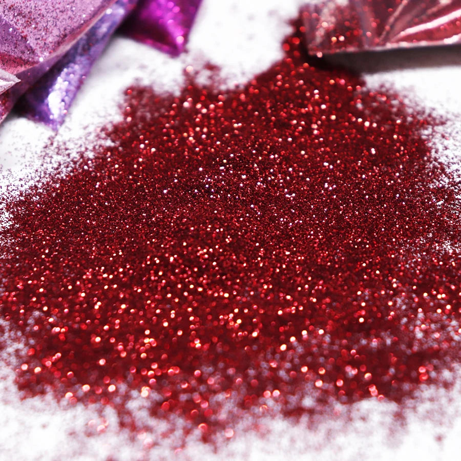 50g Fine Glitter Powder 0.2mm – Bulk Glitter for Nail Art, Body Art, Jewelry Making & DIY Festival Crafts