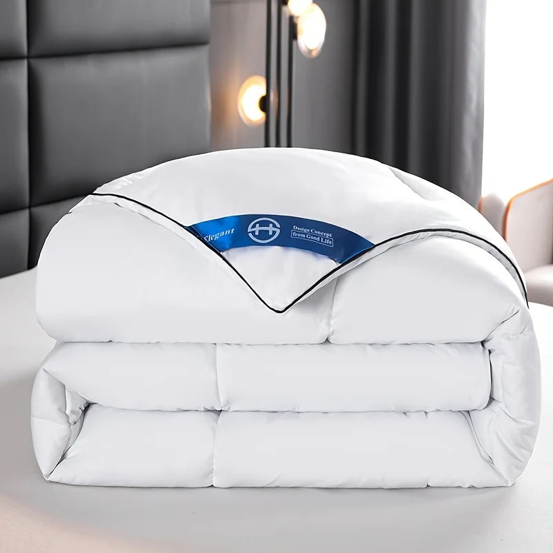 Hotel Style Winter Comforter – Soft, Fluffy & Breathable Quilt Blanket, Lightweight & Warm, Queen/King 220x240cm