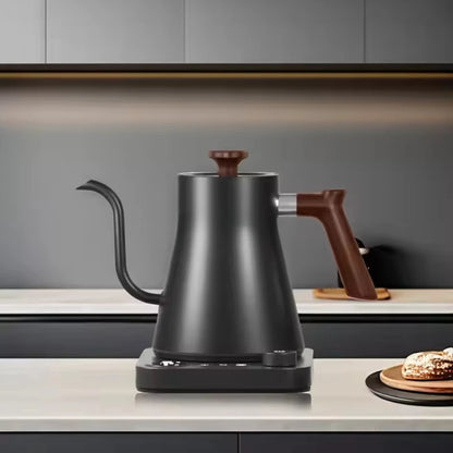 900ml Smart Electric Kettle — Constant Temperature Gooseneck Pot for Hand-Brewed Coffee & Milk Powder