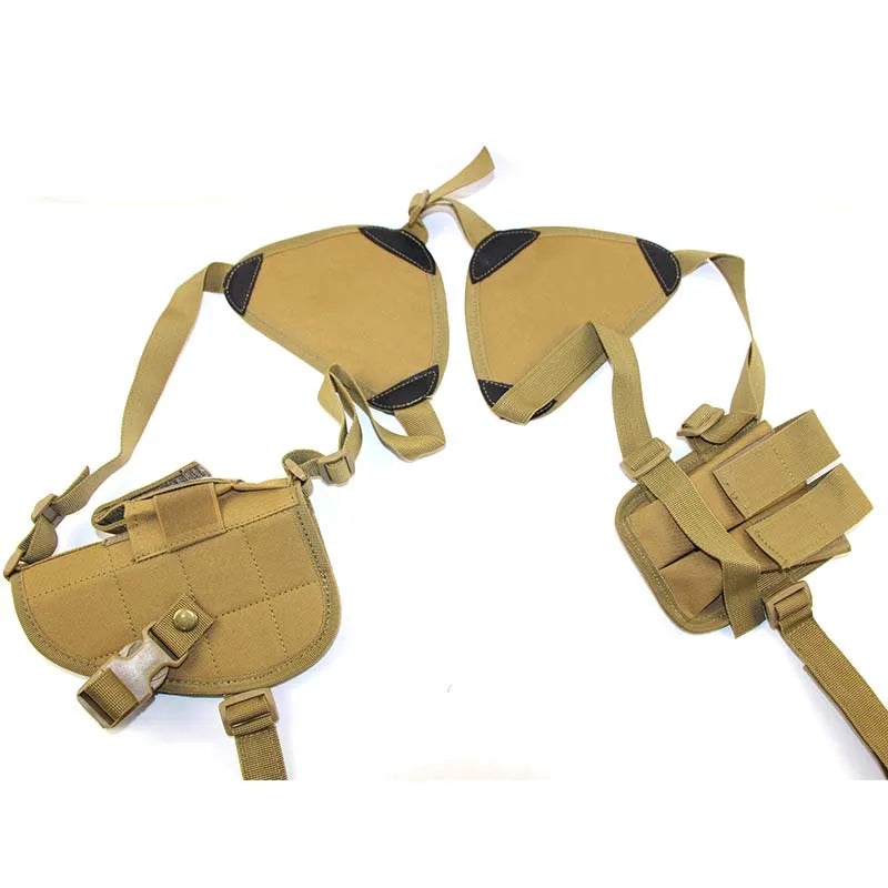 Concealed Carry Shoulder Holster - Adjustable Underarm Pistol Holster for Glock 17/19/22, Beretta M9, PX4, P226