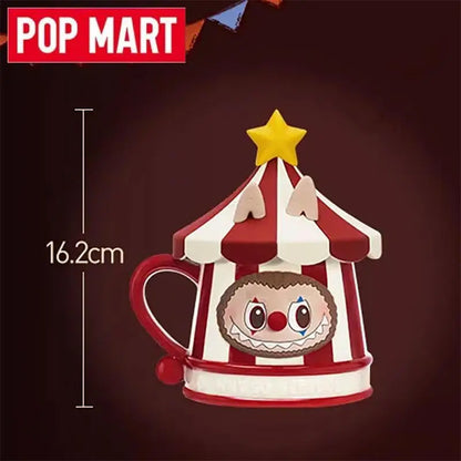 POP MART Labubu Ceramics Mug Blind Box – Why So Serious Series Cute Anime Collectible Toy & Halloween Gift