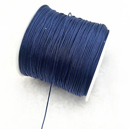 Nylon Macrame Cord Thread (0.4–1.5mm) – Braided DIY Bracelet, Beading & Tassel String