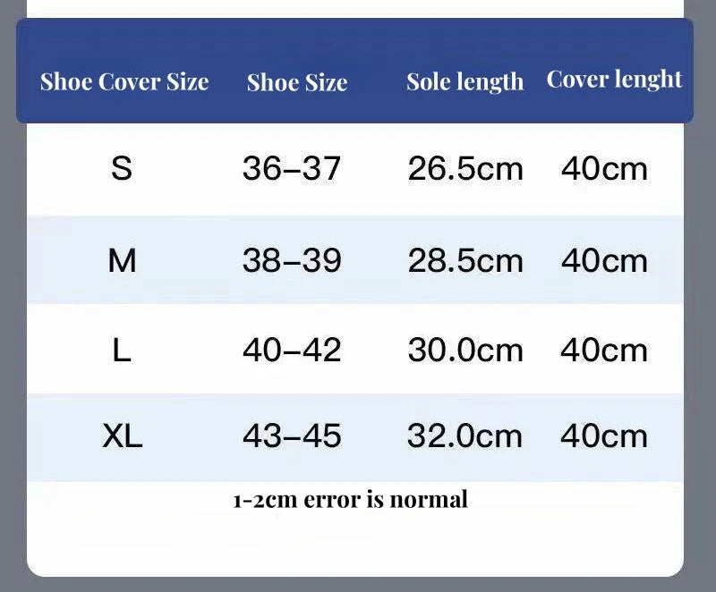 Black Waterproof Rain Boot Covers – High-Top Shoe Covers with Reflector for Motorcycle, Bike & Outdoor Use (Men & Women)