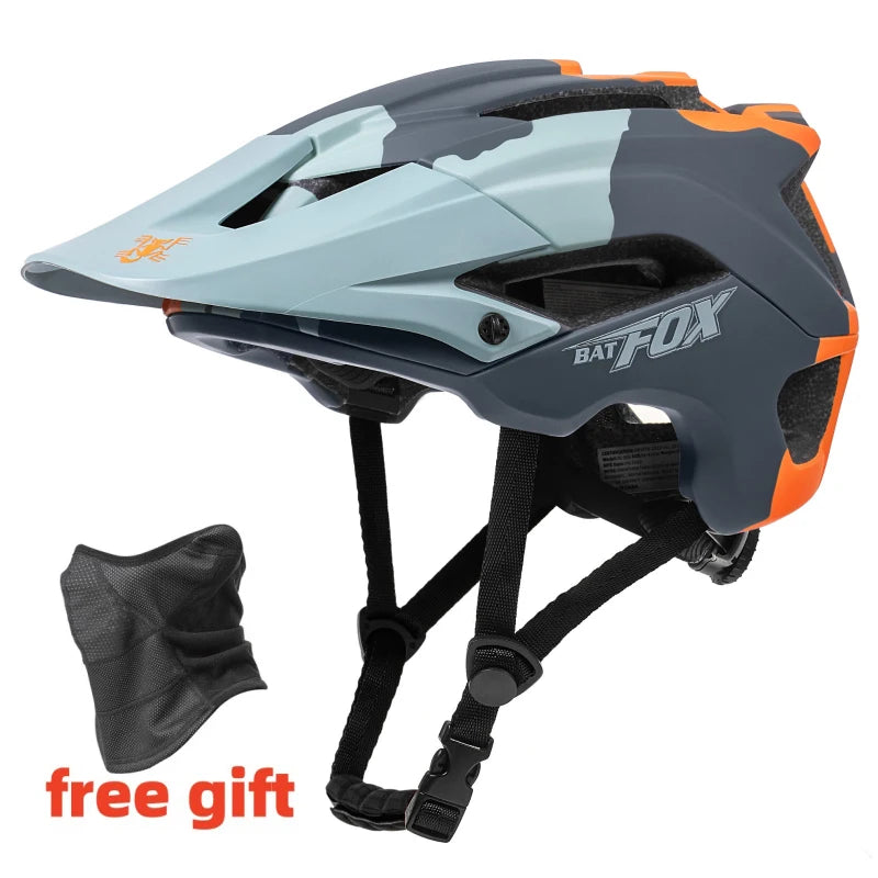 BATFOX Ultralight MTB Bicycle Helmet for Men & Women – Integrally Molded Mountain & Road Cycling Helmet