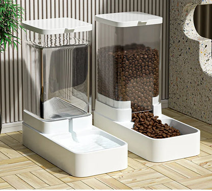 Gravity Automatic Pet Feeder – Food and Water Dispenser for Cats and Dogs