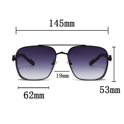 2023 Trendy Sunglasses for Men & Women – Square, Luxe Vintage Retro Steampunk Fashion Glasses, Gafas De Sol Hombre