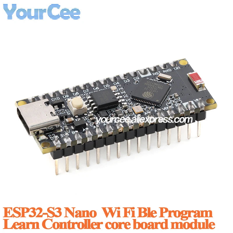 ESP32-S3 Dual Type-C Development Board - N16R8 N8R2 Core Module with Antenna Base for IoT Projects