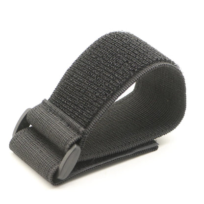 Adjustable Elastic Hook-and-Loop Straps - Reusable Nylon Cable Ties with Reverse Buckle Fastener for Sports and Everyday Use