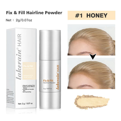 Waterproof Hairline Root Concealer Pen - Instant Gray Coverage Powder Stick for Easy Blending and Natural-Looking Hair Touch-Ups