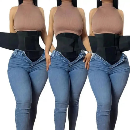 High Compression Waist Trainer Corset: Slimming Sheath for Flat Belly - Women's Body Shapewear Belt for Tummy Fitness