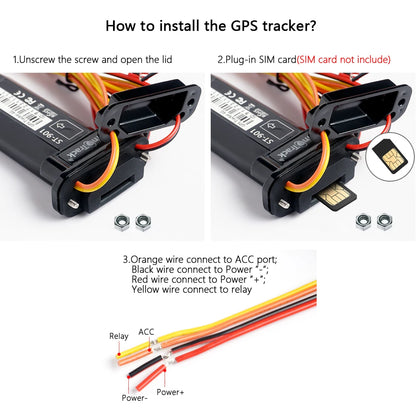 ST-901L 4G Mini GPS Tracker – Waterproof Built-In Battery Vehicle & Motorcycle Locator with Online Tracking Software
