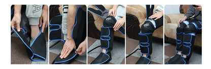 Foot Air Pressure Leg Massager — 360° Circulation & Muscle Relaxation Device for Lymphatic Drainage