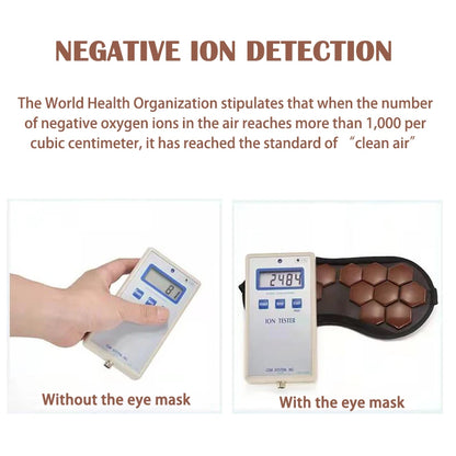 Tourmaline & Jade Electric Eye Massager — Infrared Heat Therapy, Germanium Relaxation for Eye Care & Health Gift