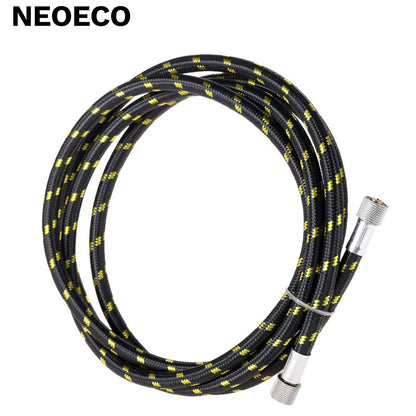 Professional Nylon Braided Airbrush Hose – 1/8" x 1.8m (5.9ft) Standard Fitting for Airbrush DIY