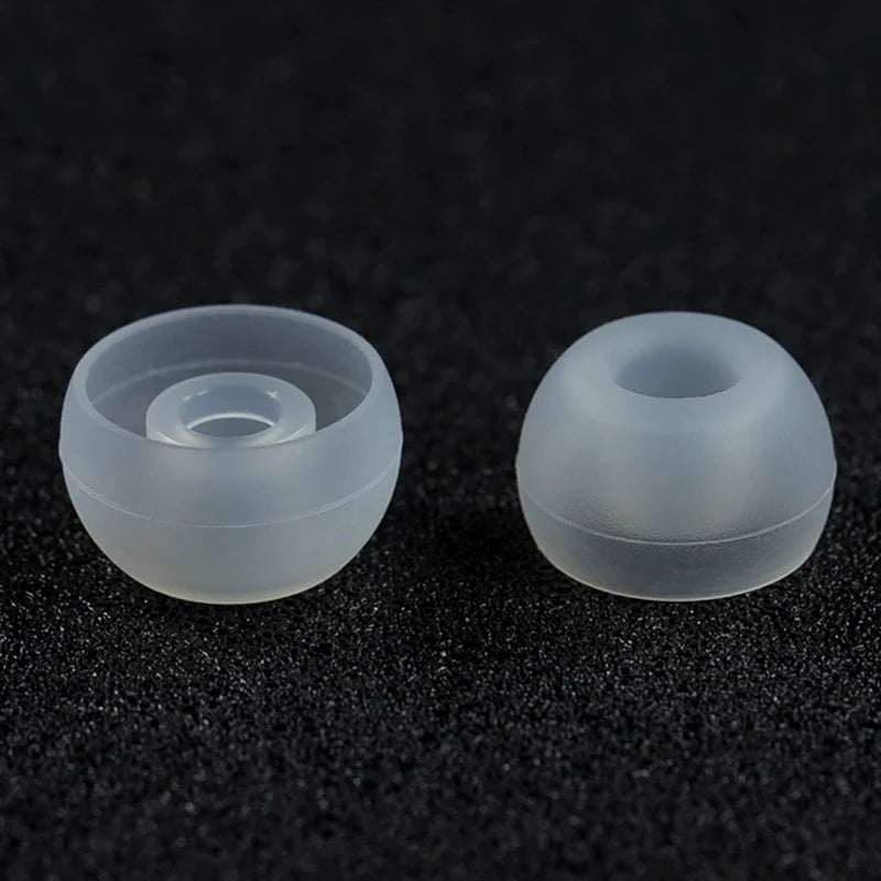 Whizzer EASYTIPS SS20 Silicone In-Ear Eartips – Sweatproof & Waterproof, 4 Pairs in 1 Box for Headphones