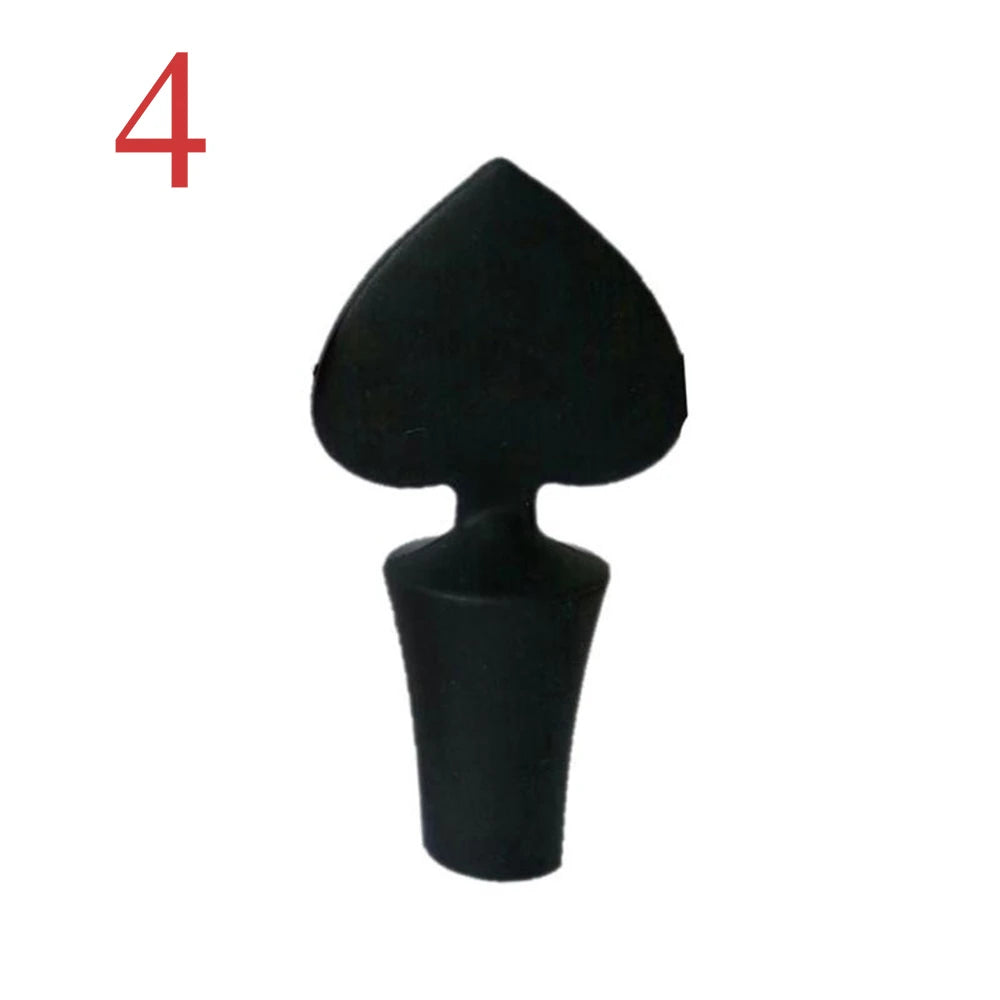 Silicone Wine Bottle Stopper Set – Vacuum-Sealed Champagne and Beer Corks, Kitchen Bar Tool for Freshness Preservation