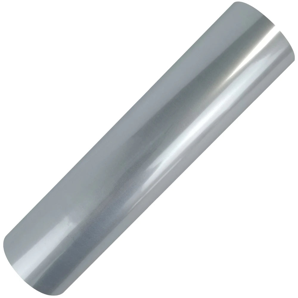 CHEONET Metallic Heat Transfer Vinyl - Glossy Iron-On HTV Roll Sheets for DIY Crafts & Apparel