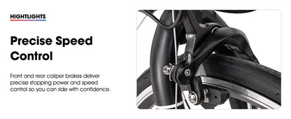Hiland 700C Road Bike — 14-Speed Lightweight Aluminum Racing & Commuter Bike for Men & Women
