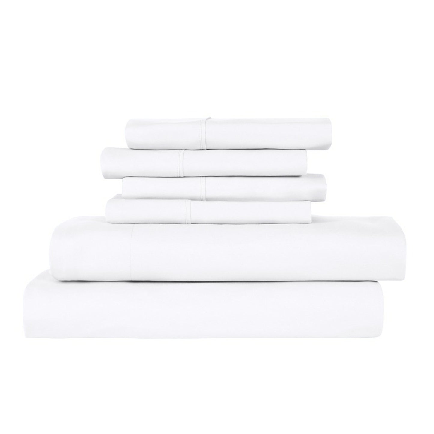 Bamboo 2000 Thread Count 6-Piece Luxury Sheet Set - Organic, Cooling, 16 Inch Deep Pocket, Egyptian Luxury with Bonus Pillowcases - Shrink and Fade Resistant
