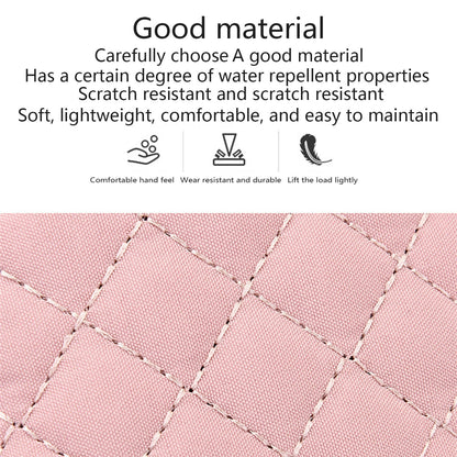 New One-Shoulder Messenger Bag for Women - Fashion Embroidered Rhombic Design - Large Capacity Waterproof Backpack with Data Hole