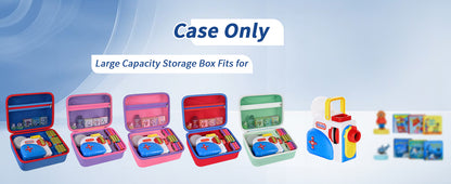 Protective Storage Case for Little Tikes Story Dream Machine Books Starter Set — Kids Toy Organizer