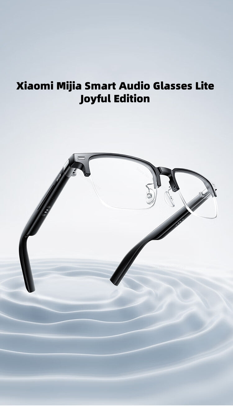 Xiaomi Mijia Smart Audio Glasses Lite Joyful Edition — Bluetooth 5.2 Headset with Noise Reduction, Ultra-Long Standby & Detachable Design
