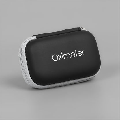 Durable Fingertip Pulse Oximeter Case with Zipper - Portable Protective Carrying Bag for Blood Oxygen Monitor - Ideal for Travel and Daily Use
