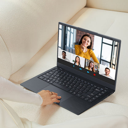 14 Inch Laptop – N4000 CPU, 8GB RAM, 256GB SSD, Windows 11 for Students & Professionals