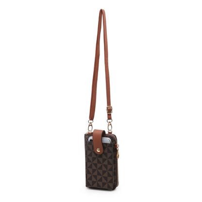 Women's Small Crossbody Phone Wallet - Mini Shoulder Bag with Credit Card Slots