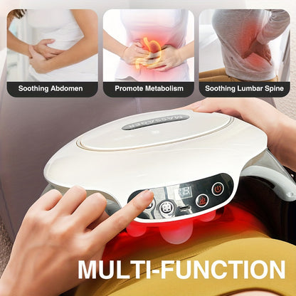 Automatic Abdominal Massager – Electric Stomach Machine for Flattening Belly, Multi-Use for Waist, Abdomen, Back, Neck, and Legs, 3 Modes for Home or Office