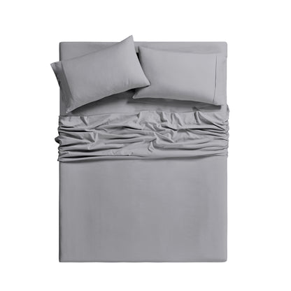 Bamboo 2000 Thread Count 6-Piece Luxury Sheet Set - Organic, Cooling, 16 Inch Deep Pocket, Egyptian Luxury with Bonus Pillowcases - Shrink and Fade Resistant