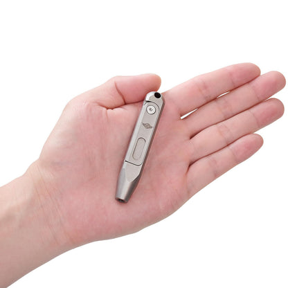 OKNIFE Otacle D1 Titanium EDC Screwdriver – 8-in-1 Multi-Bit with S2 Steel Magnetic Bits, Mini Precision Tool for Work & Daily Use