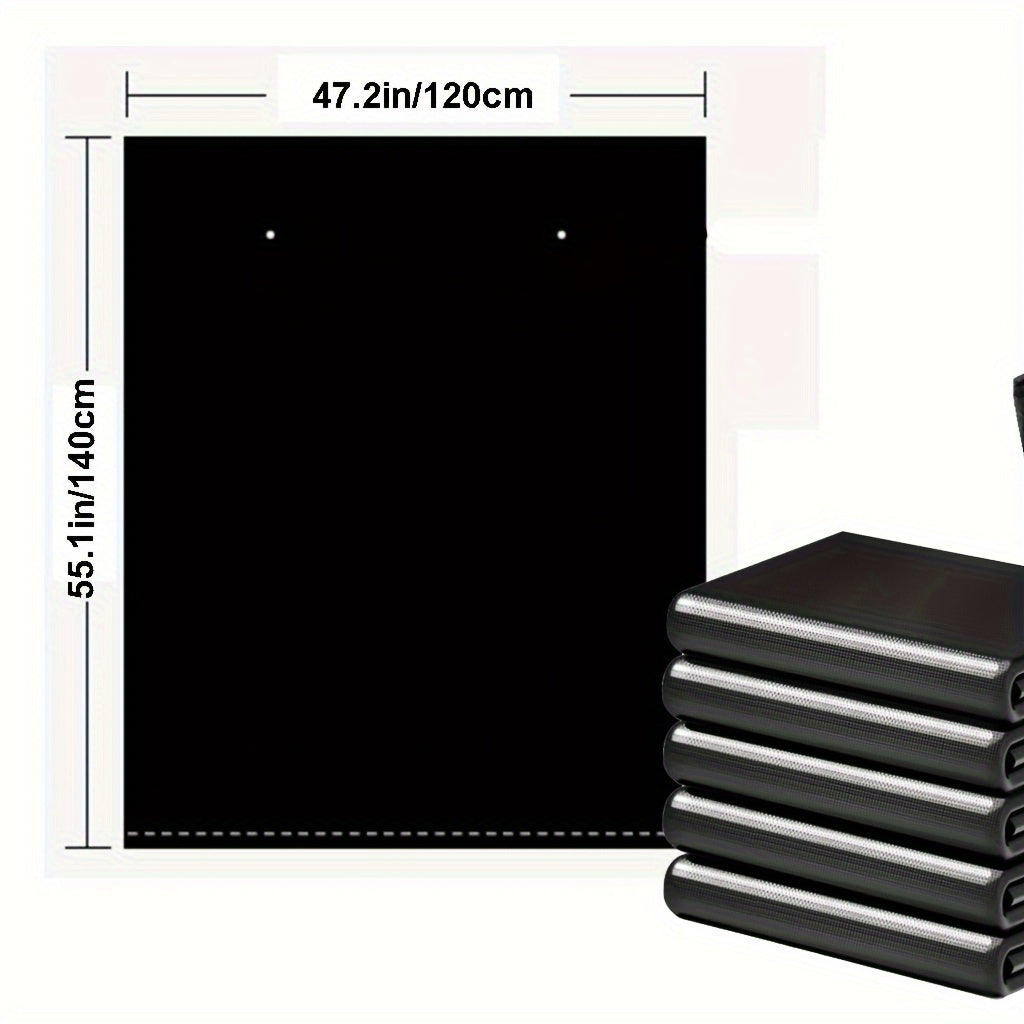 63 Gallon Heavy Duty Trash Bags - 20/40 Counts, Extra Large Lawn and Leaf Bags, Industrial Garbage Bags for Construction Sites and Workshops, Black