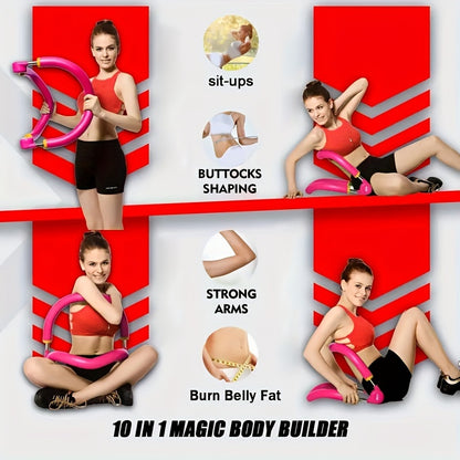 Sit Up Exercise Equipment - Ab Crunch Machine for Home Workout, Fitness Equipment for Stomach and Abs Training