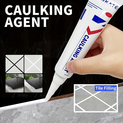 High-Quality Plastic Steel Putty Joint - Suitable for Basin Frame, Shower Room, Sink Edge, Toilet, Bathtub, Floor and Wall Tiles, Waterproof for Household Use