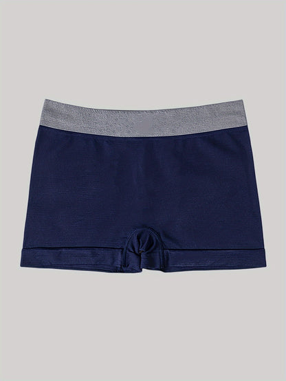 10pcs Men's Boxer Briefs - Breathable Comfy Boxer Trunks with MEN Letter Waistband, Elastic Sports Shorts, Casual Daily Underwear