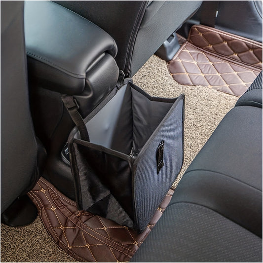 Foldable Car Trash Can – Waterproof, Leakproof Storage Bag with Large Capacity, Car Interior Organizer for Men & Women