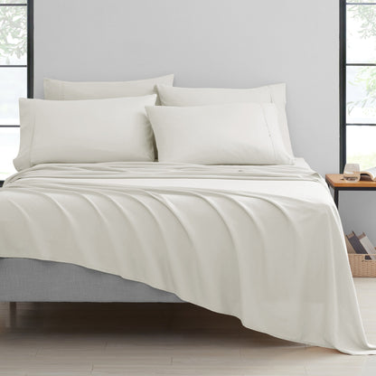 Bamboo 2000 Thread Count 6-Piece Luxury Sheet Set - Organic, Cooling, 16 Inch Deep Pocket, Egyptian Luxury with Bonus Pillowcases - Shrink and Fade Resistant